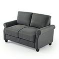 thumbnail image 5 of Zinus 55" Josh 2-Seater Indoor Loveseat, Dark Grey, 5 of 8