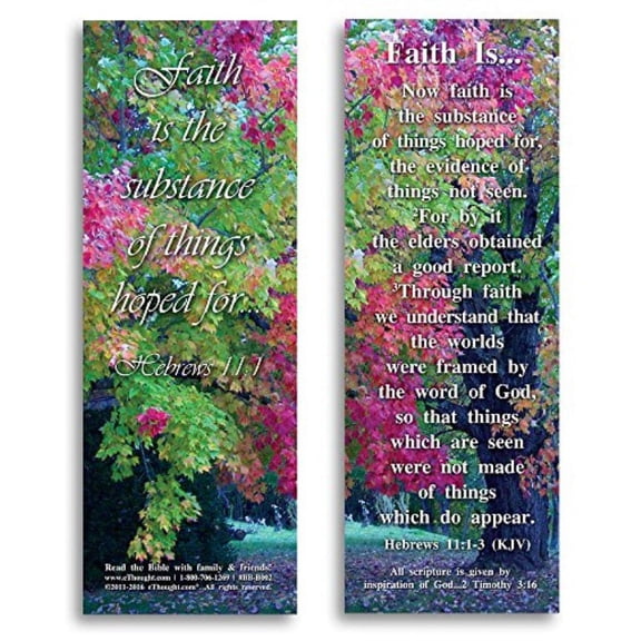 Faith Is - Bible Cards - Pack of 25