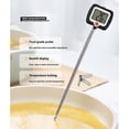 thumbnail image 4 of Digital Candy Thermometer with Pot Clip,11.8" Long Stainless Steel Probe,Best Instant Read Thermometer Digital for Cooking Baking Cheese and Candy Making,Kitchen Essential Baking Tool, 4 of 7