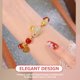 thumbnail image 2 of KAKOWELY Pulsera de conejo del zodiaco, pulsera de cuentas rojas, pulsera de Año Nuevo, regalo para mujer, 2 of 4