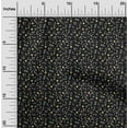thumbnail image 2 of oneOone Silk Tabby Black Fabric Floral Ditsy Sewing Fabric By The Yard Printed Diy Clothing Sewing Supplies 42 Inch Wide, 2 of 4