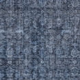 thumbnail image 5 of HomeRoots 605089 9 x 12 ft. Blue & Black Damask Washable Indoor & Outdoor Rectangle Area Rug, 5 of 5