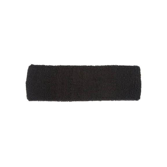 New Single Sports Headband, Black