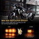 thumbnail image 2 of 4PCS Intermitentes de motocicleta 12V Universal Frontal Trasero Intermitente Intermitente Luces LED Lámpara ámbar súper brillante para motocicleta Moto Scooter Off Road, 2 of 5