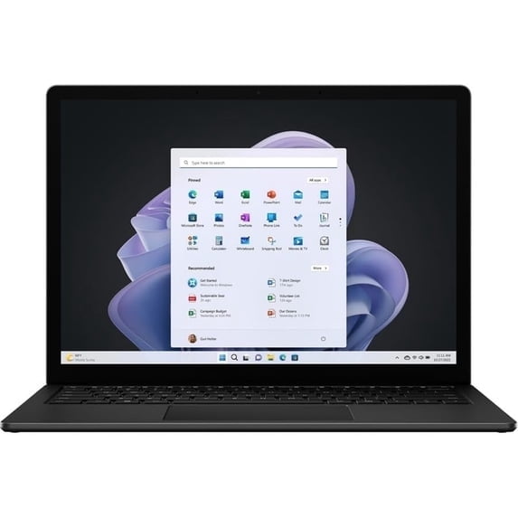 Pre-Owned Microsoft Surface Laptop 5 13.5" Touch 16GB 256GB SSD Core™ i5-1245U 3.3GHz WIN11P, Matte Black (Fair)
