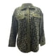thumbnail image 4 of Lucakuins, chaquetas salvajes a la moda para mujer, estampado de leopardo, cuello vuelto, abrigo de manga larga con botones, ropa de abrigo informal para primavera y otoño Lucakuins moda, 4 of 7