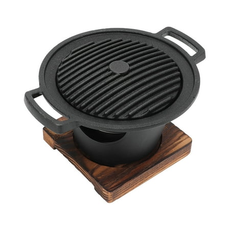 

Japanese Barbecue Pan Home Barbecue Grills Smokeless Iron Non Stick Even Heat For Picnics