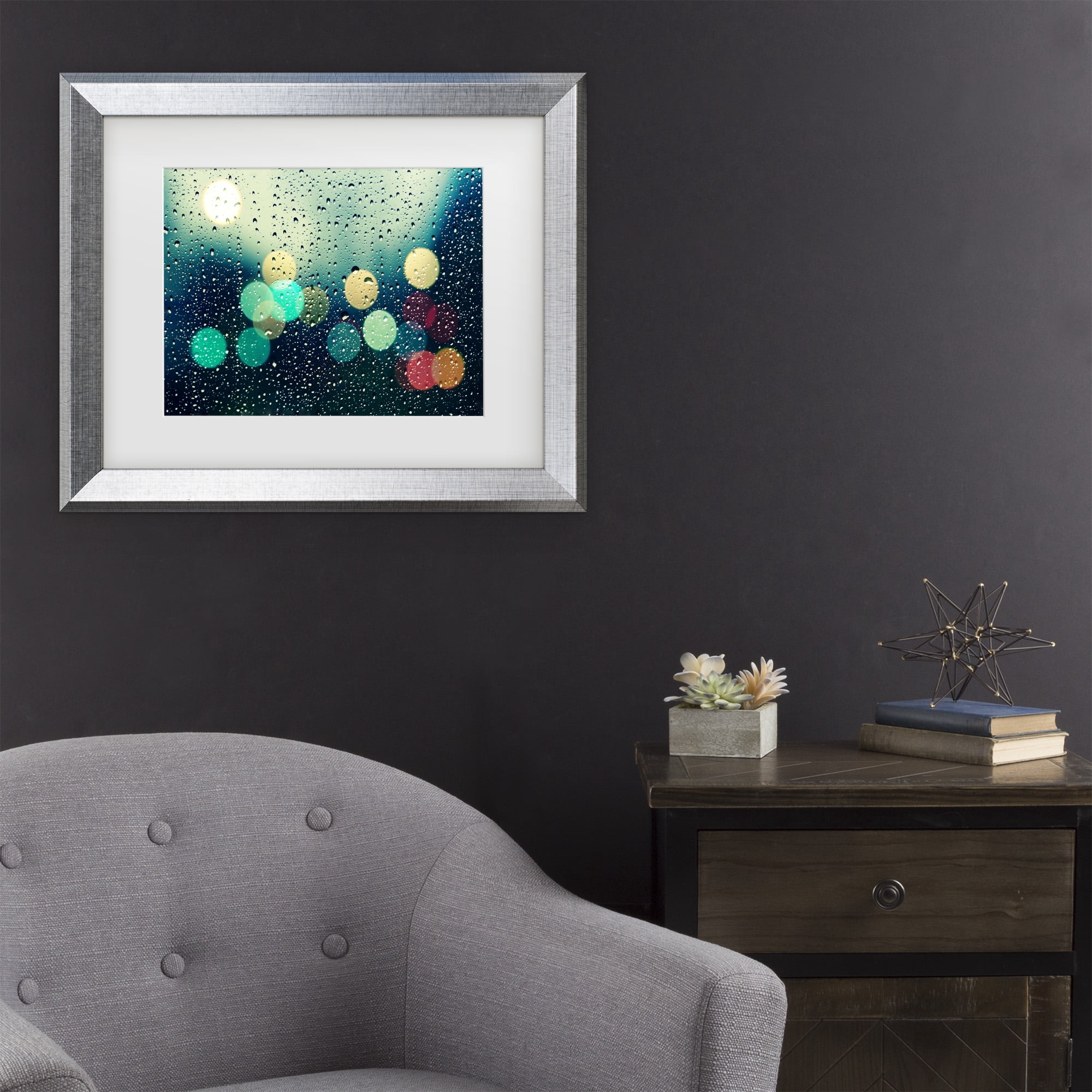 Trademark Fine Art 'Rainy City' Canvas Art by Beata Czyzowska Young