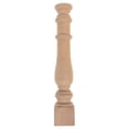 thumbnail image 4 of Unfinished Craft Spindles Wine Cabinet with Decorative Railings and Roman Column Design for Home or Commercial Use Ample Storage and Safety Features, 4 of 5