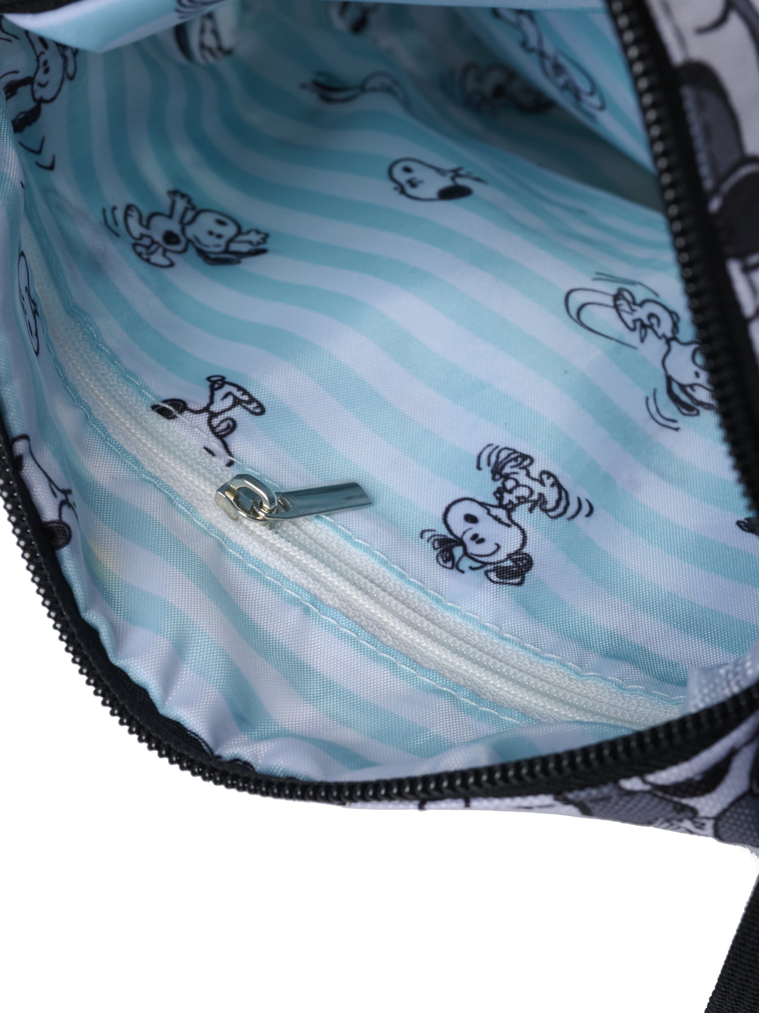 Women's Snoopy Passport Bag Travel Crossbody Purse Woodstock Passport Bag Gray