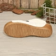 thumbnail image 4 of Modisza Wedge Slip on Slides for Women Arch Support Low Heel Sandals Orthopedic Summer Walking Shoes for Ladies Vacation size 7.5 White, 4 of 6