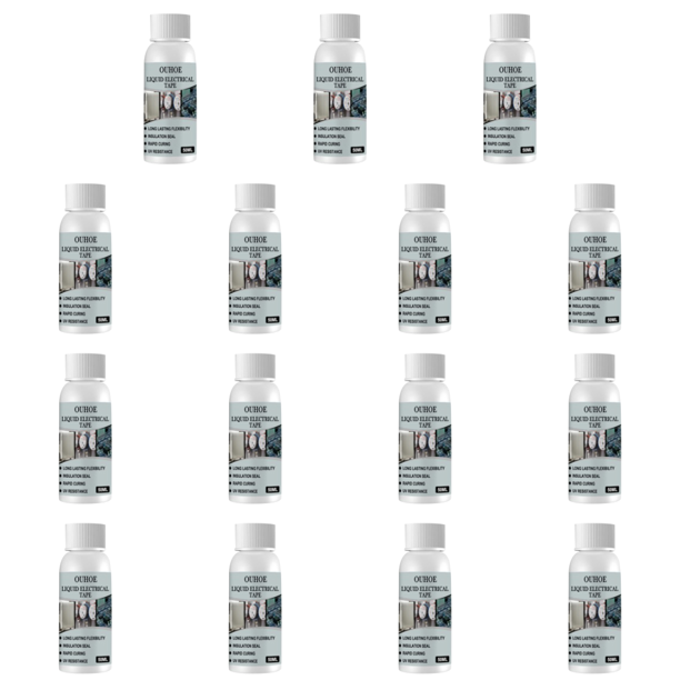 Pegamento Aislante Impermeable Protección UV Aislamiento Líquido (50ml) Blanco