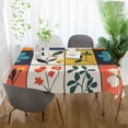 thumbnail image 3 of Yayeee Tablecloths 54" x 54" Rectangle Wrinkle Resistant Party Table Cover, Floral Patterns, 3 of 8