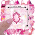 thumbnail image 3 of 35 Pcs-50 Pcs Autocollants Stylés Autocollants de Papeterie Mode Autocollants Chics de Récompense pour Enseignant pour Valise Téléphone Portable, 3 of 5