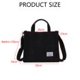 thumbnail image 2 of Bolso de mano para mujer, bolso pequeño, bolso elegante, bolso de mano para mujer, bolso Hobo de pana, bolso cruzado de moda, 2 of 8