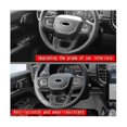 thumbnail image 2 of For Ranger 2023 Car Steering Wheel Decorative Cover Trim Interior Accesorios - Abs Carbon Fiber, 2 of 2