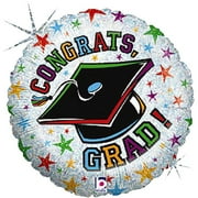 Graduation Holographic Mylar Balloon