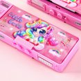thumbnail image 4 of Transforming Password Lock Automatic Multifunctional Female Pencil Case Children's Stationery Box Primary School Student 11, 4 of 6