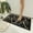 Black, variant on Memory Foam Bath Mat, Super Soft Absorbent Bathroom Rug Non Slip, Machine Washable Floor Carpet for Tub Shower, Black 15.74x23.62in