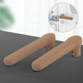 thumbnail image 2 of Qualitchoice Poignée de Porte Housse de Protection Manchon en Silicone Anti Collision Poignée de Porte Couvercle Café, 2 of 9