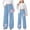 C-Light Blue156, variant on JIAYUE Kids Girls Valentines Day Slacks Bowknot Print High Waisted Straight-Leg Long with Drawstring Girlfriend Trousers For Children Stylish Dailywear