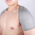 thumbnail image 3 of Shoulder Brace for Men Adjustable High Compression Sleeve Support Wrap Injury Prevention Strap for Gym Sport, 3 of 6