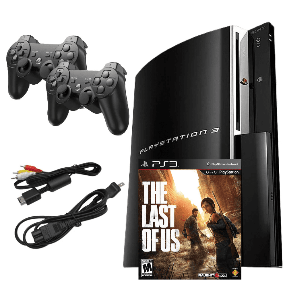 Restored Sony Playstation 3 PS3 Console Original 40GB Black with