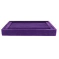 thumbnail image 4 of Jewelry Holder Box, Ring Storage Tray Stackable Multifunctional 7 Slots Scratch Resistant  For Earrings Rings Arrangement, 4 of 8