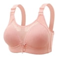 thumbnail image 3 of FYDUU Comfortable Seamless Full Coverage Bra For Women Wireless Bras With Soft Support Regular And Plus Size Seamless Comfort Bralettes /Light Pink, 3 of 3