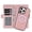 Pink, variant on Dteck for iPhone 16e Detachable Wallet Case with Card Holder, 2 in 1 PU Leather Folio Shockproof Phone Cover,Black