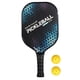 thumbnail image 1 of Raquetas de pickleball Juego de paleta y pelota de Pickleball ultraligero Superficie de fibra de carbono Pickle Ball Raqueta 1 Paletas con 2 bolas LEIJIAER Raquetas de pickleball, 1 of 7