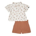 thumbnail image 3 of Modern Moments by Gerber Baby Boy Short Sleeve Top and Short Outfit Set, Sizes 0/3 Months - 24 Months, 3 of 10