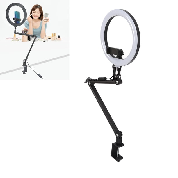 Luz Circular LED, Fácil Montaje Estable Luz De Anillo Ajustable De Color De 10 Pulgadas Ahorro De Energía Regulable Para Transmisión En Vivo