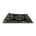 thumbnail image 2 of Ahgly Company Indoor Rectangle Medallion Light Blue French Area Rugs, 8' x 10', 2 of 4