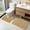Khaki, variant on 2 Piece Bathroom Rug Set, U Shaped Toilet Rug and Bath Mat, Non Slip Latex Backing Absorbent Quick Dry Bathroom Floor Carpet for Shower Tub Sink Laundry Room, Washable Bathroom Mats,16"x24" & 16"x20"