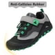thumbnail image 3 of Zapatos de senderismo Mishansha para niños y niñas, negro/verde 9.5, 3 of 7