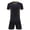 Yellow, variant on Toddler Kids Boys Girls Mesh Soccer Training Uniform Set Solid Color Short Sleeve T-Shirt Shorts Quick Dry Athletic Sets for 1-12 Years