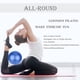 thumbnail image 5 of InnotechSC Pelota de Pilates 9", Pelota de Ejercicios Pequeña con Guía, Mini Pelota de Yoga para Pilates, Yoga, Entrenamiento Básico, Fisioterapia, Equilibrio, Estabilidad, Estiramiento, 5 of 8