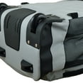 thumbnail image 4 of Gray Chicago Cubs 19'' Premium Wheeled Backpack, 4 of 6