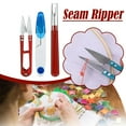 thumbnail image 3 of Seam Ripper and Scissors Combo, Plastic Handle, Size as Shown, Ideal for Clothing Modification and DIY, 3 of 8
