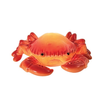 Beachcombers Small Red Crab With Led Figurine  0
