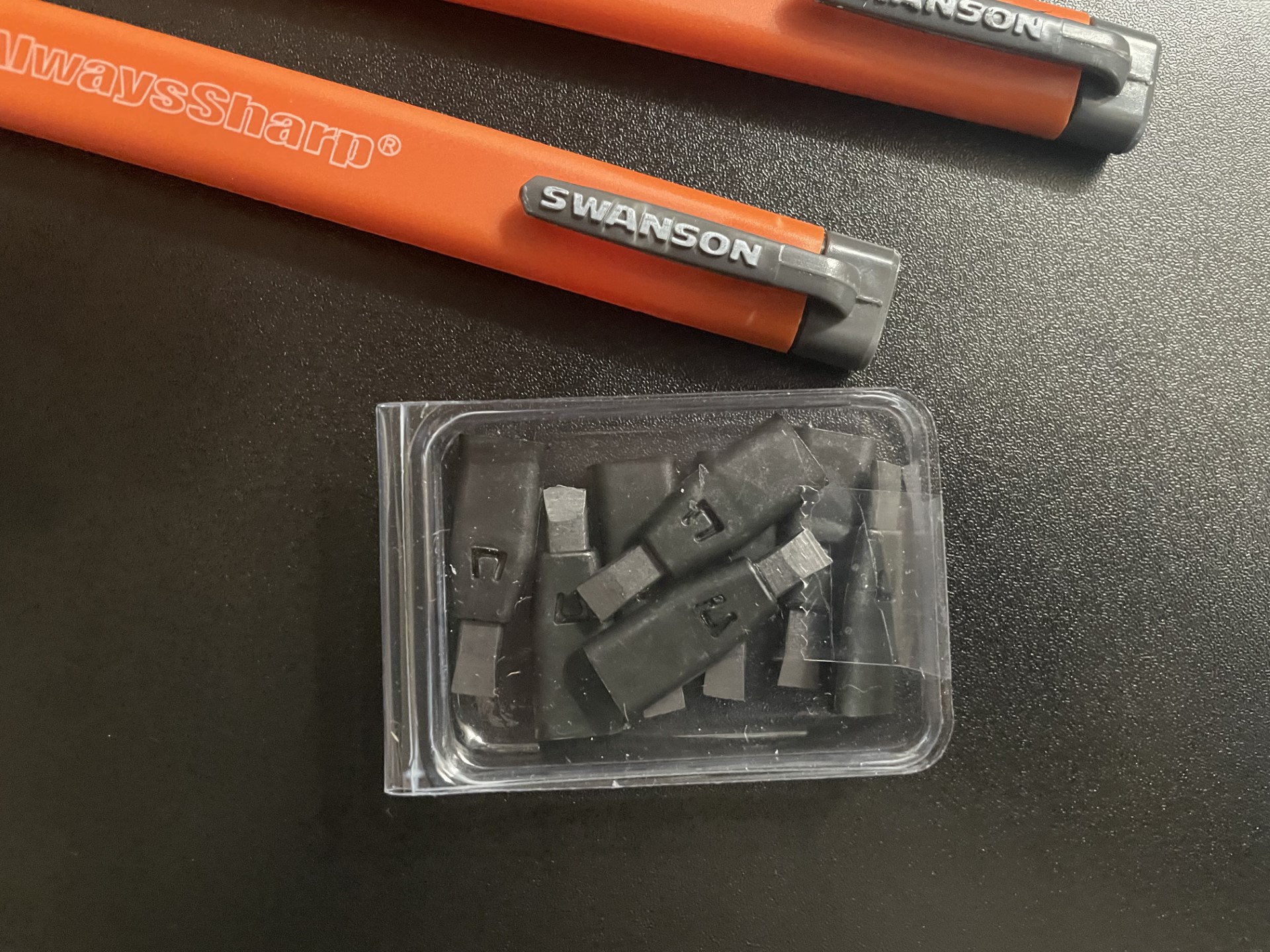 Swanson Tool Co's "AlwaysSharp" Refillable Mechanical Carpenter Pencils w/ Black Graphite Tips, Model CP216 - image 5 of 11
