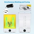 ELEGOO Mercury X Bundle Separate Washing and Curing Station for Large 3D Resin Prints
