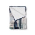 thumbnail image 2 of Urban Soft Flannel Fleece Blanket, London England Skyline Buildings and Skyscrapers and Cloudy Sky Modern Capital City, Cozy Plush for Indoor and Outdoor Use, 50" x 70", Multicolor, by Ambesonne, 2 of 5