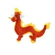 thumbnail image 4 of Mascota de dragón de Año Nuevo, simulación de muñeca de dragón, juguete de peluche de dragón del zodiaco, 4 of 13