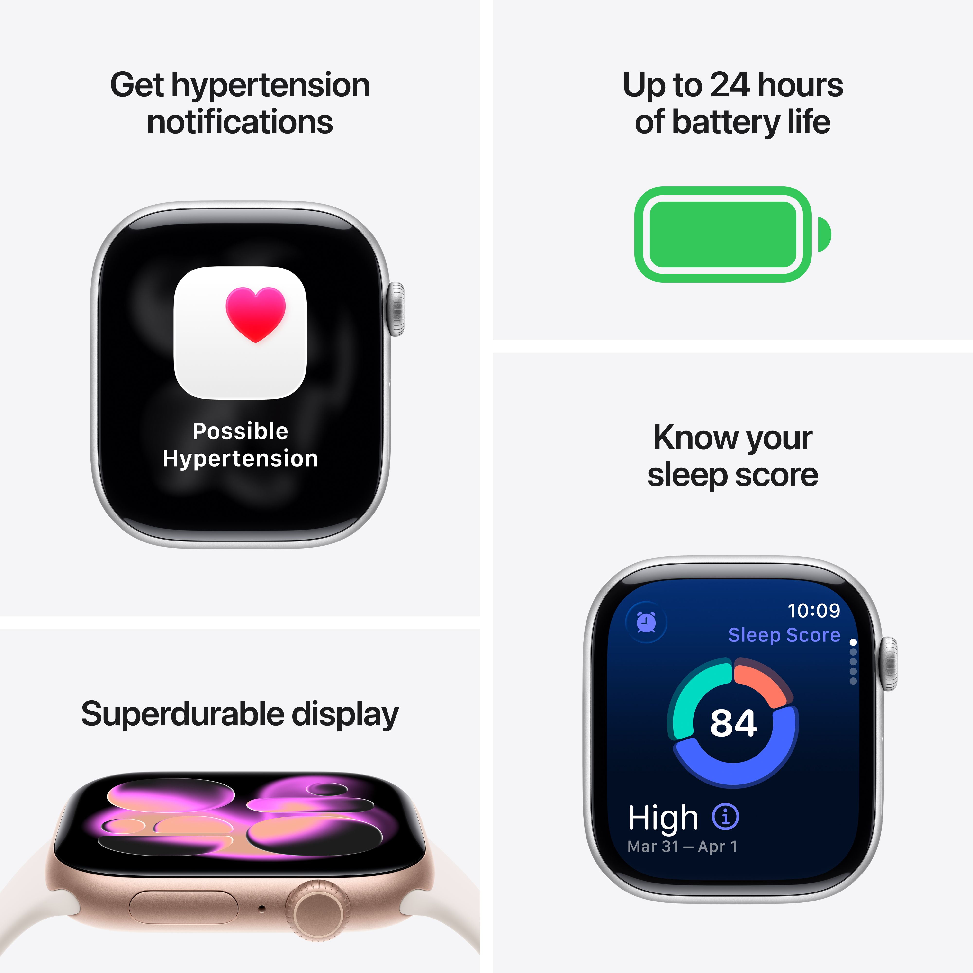 Open Box Apple Watch Series 11 GPS 46mm Space Gray Aluminum Case with Black Sport Band - M/L