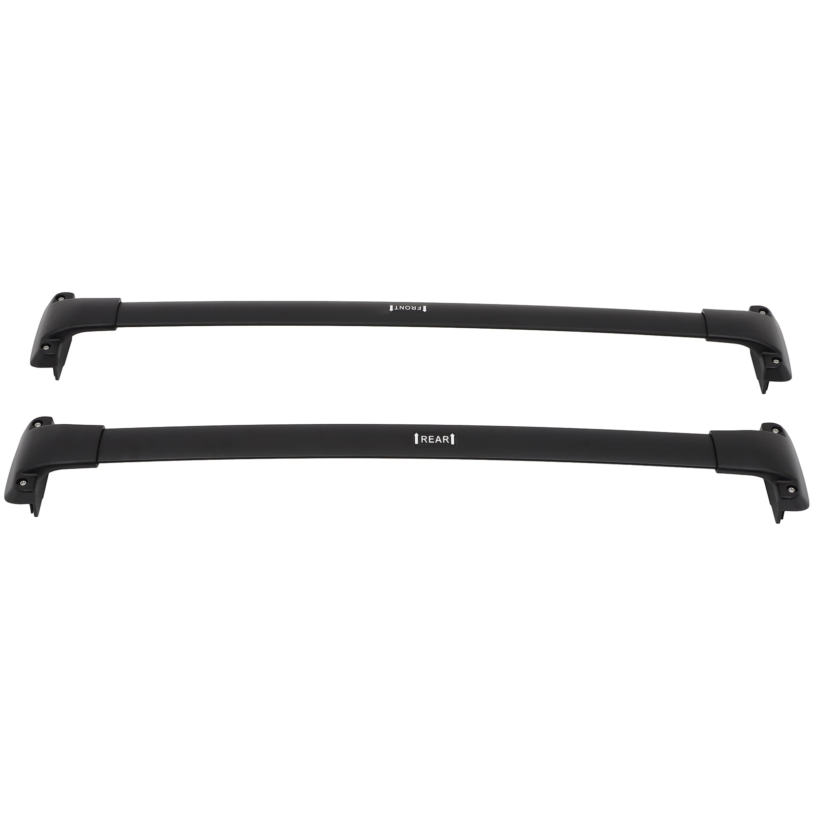 ECCPP Black Roof Rack Cross Bar Luggage Cargo Carrier Rails Fits For Jeep Cherokee 2015-2020 Roof Rack Crossbars