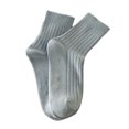 thumbnail image 1 of CSChome Women Spring Socks Women Mid-tube Japanese Style Solid Color High Elasticity Letter Decor Slip Thickened Soft Warm, 1 of 7