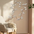 thumbnail image 1 of Tallos de bayas blancas artificiales, 2 m, decoración navideña para el hogar, ramas de acebo para árbol de Navidad, boda, vacaciones, decoración del hogar., 1 of 6
