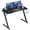 Blue, variant on PayLessHere 47 Inch Gaming Desk PC Carbon Fiber Table Ultimate Gamer Workstation with Cup Holder & Headphone Hook for Home Office,Red